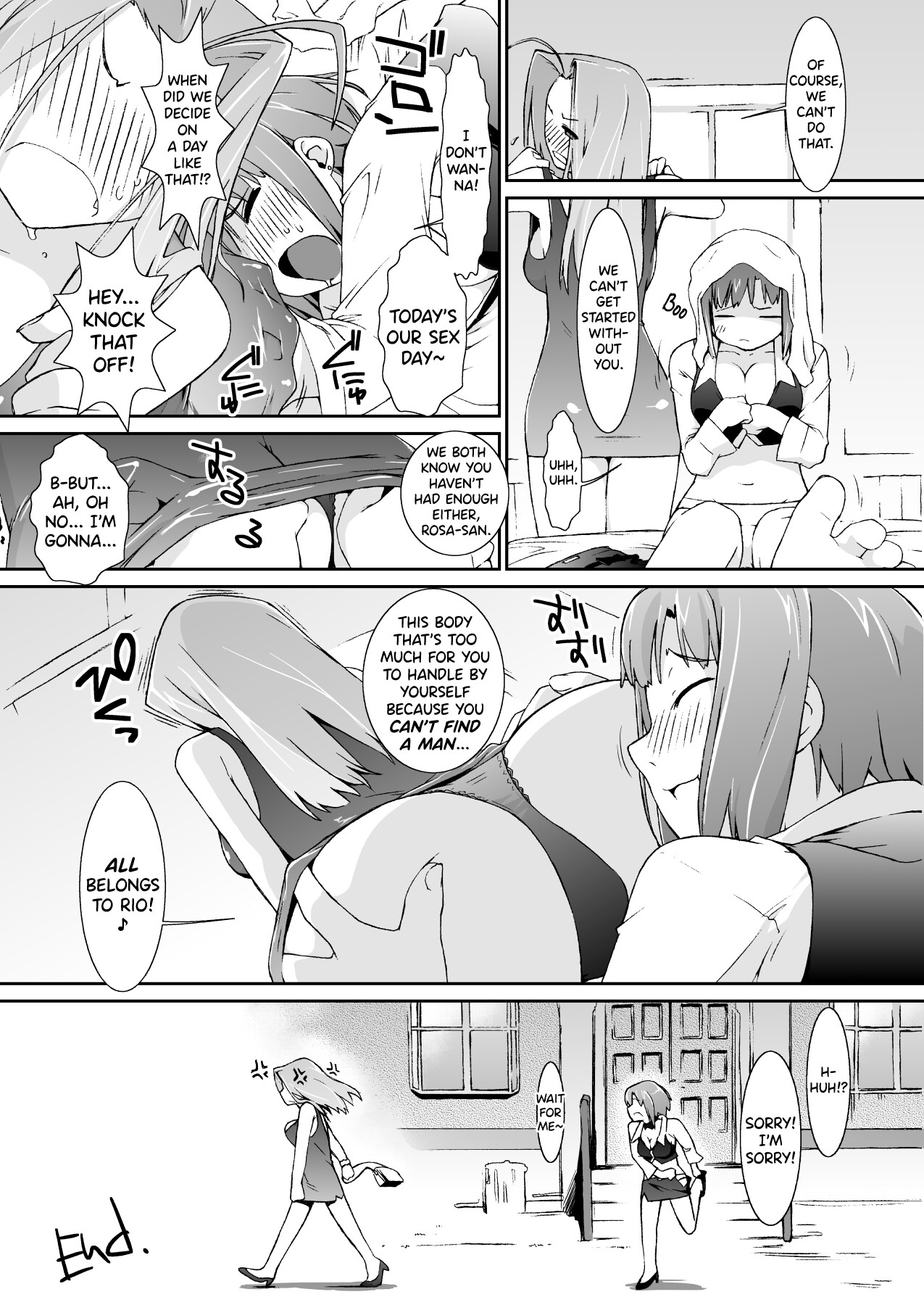 Hentai Manga Comic-Rio and her naughty friends-Chapter 1-2-19